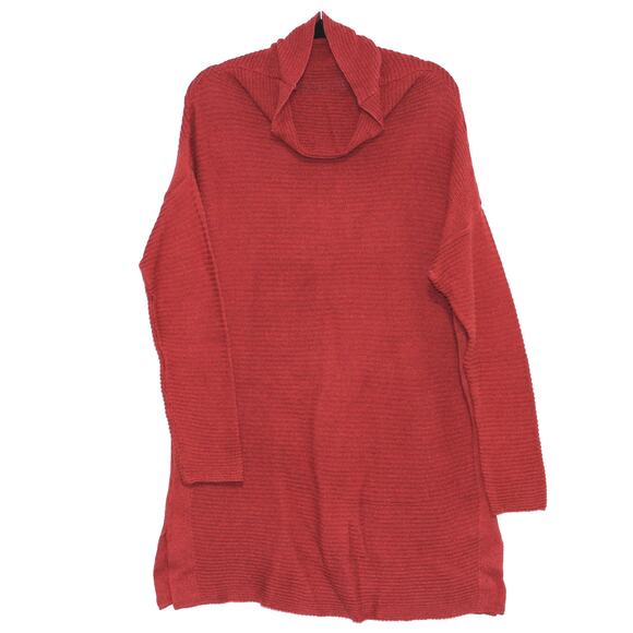 Old Navy Orange Cowl Neck Sweater Tunic Size XL - Picture 1 of 3